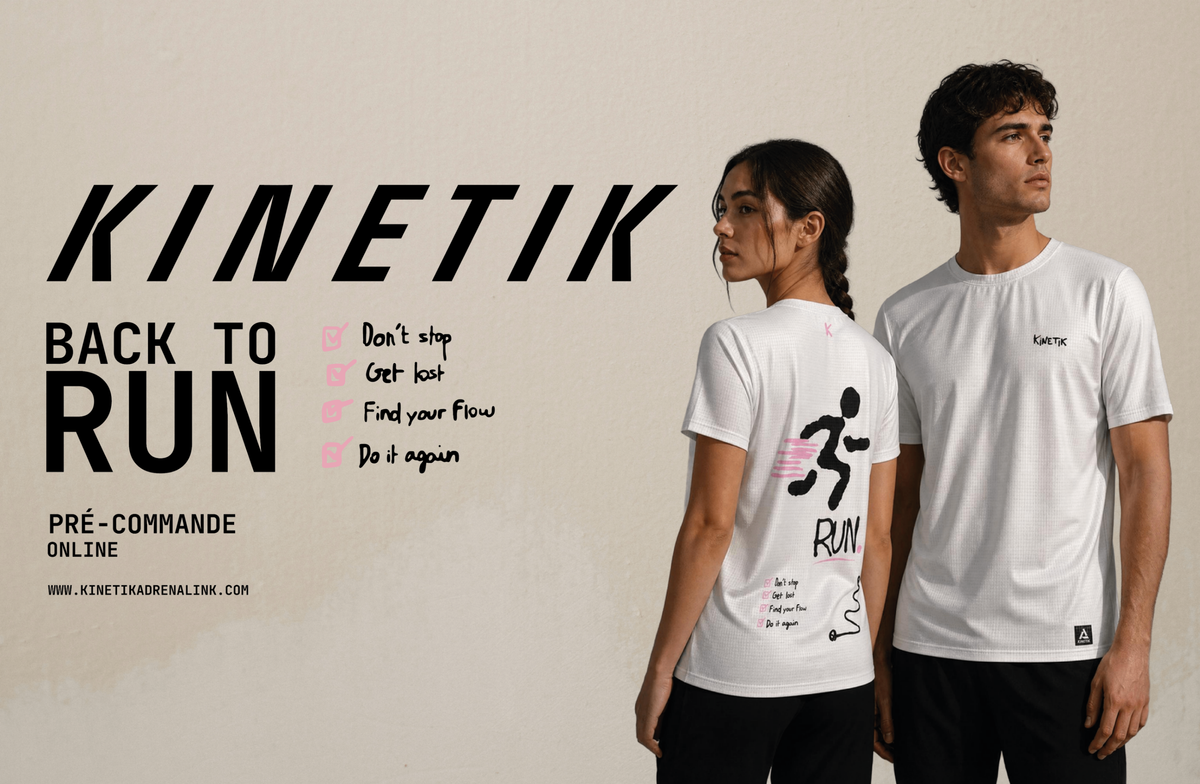Précommande - BACK TO RUN-kinetik-adrenalink