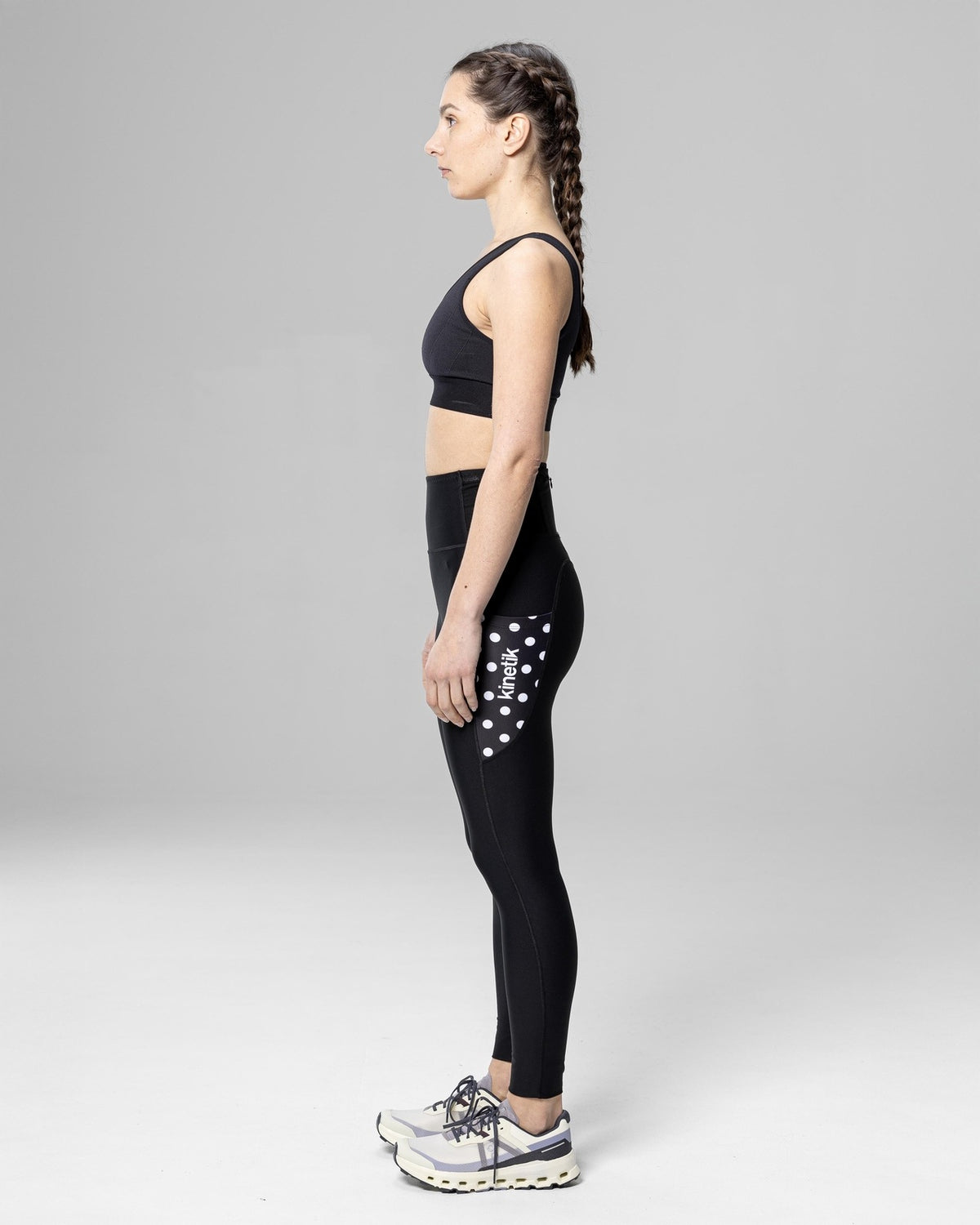 LEGGING ULTRA POIS - - Legging multipoches trail-running femme - kinetik-adrenalink