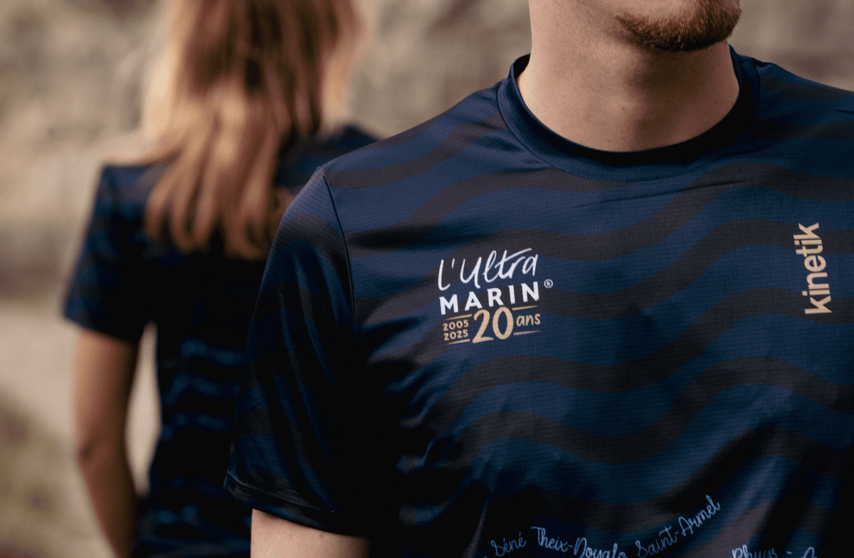 FALKON MEN 20 ANS ULTRA MARIN - Maillots trail-running - 2 - kinetik-adrenalink