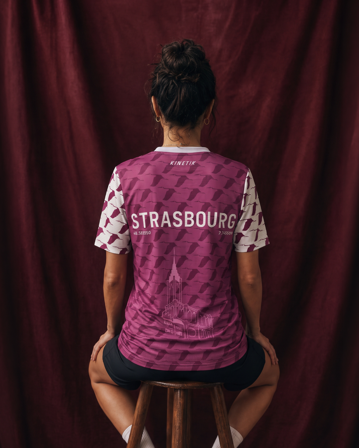 Maillots trail-running - FALKON STRASBOURG WOMEN - 3 - kinetik