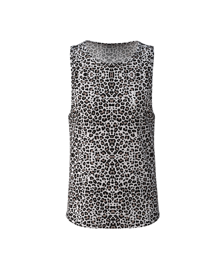 Maillots trail-running MAVRIK SL WOMEN LEOPARD SNOW - 3 - kinetik