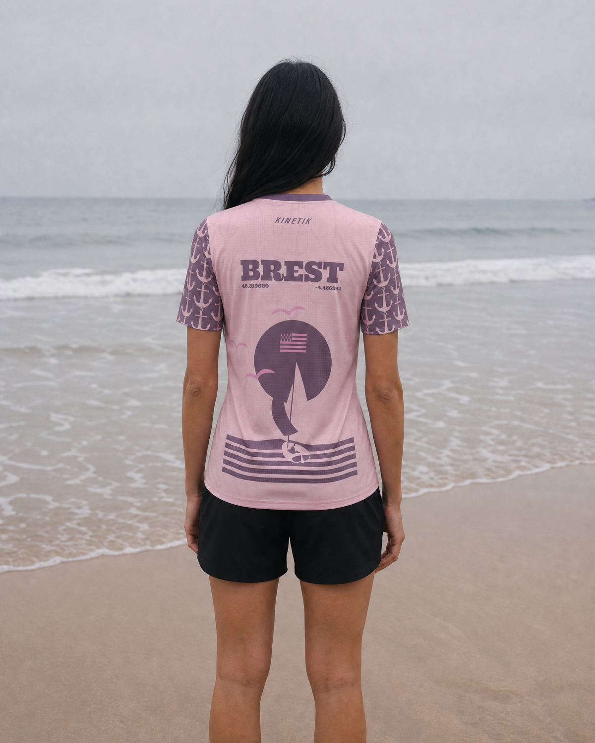PRECOMMANDE - FALKON WOMEN BREST - Maillots trail-running - 3 - kinetik-adrenalink