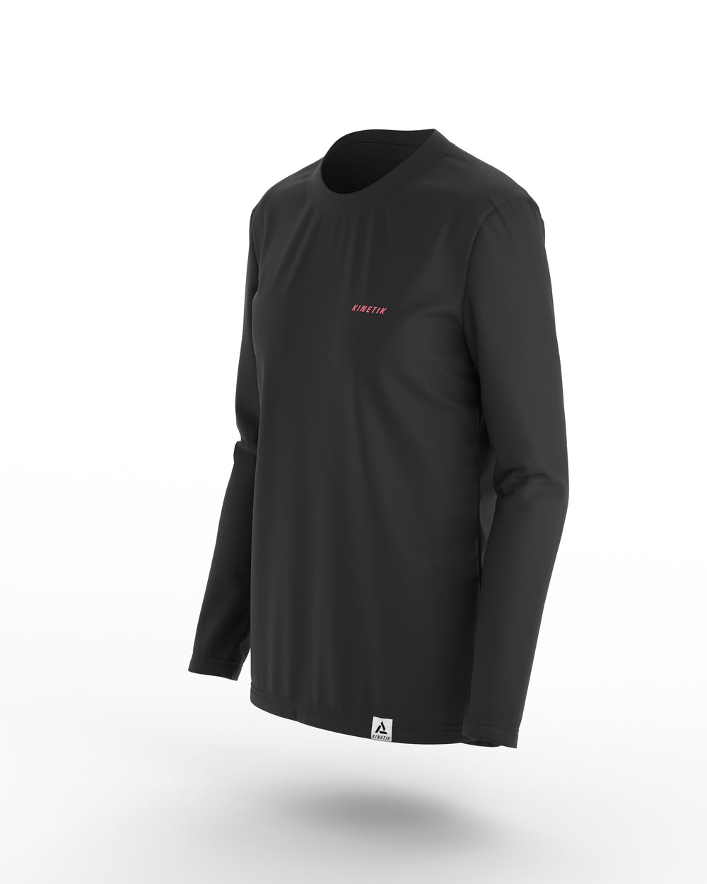 Maillots trail-running VEKTRA LS WOMEN BLACK - 1 - kinetik