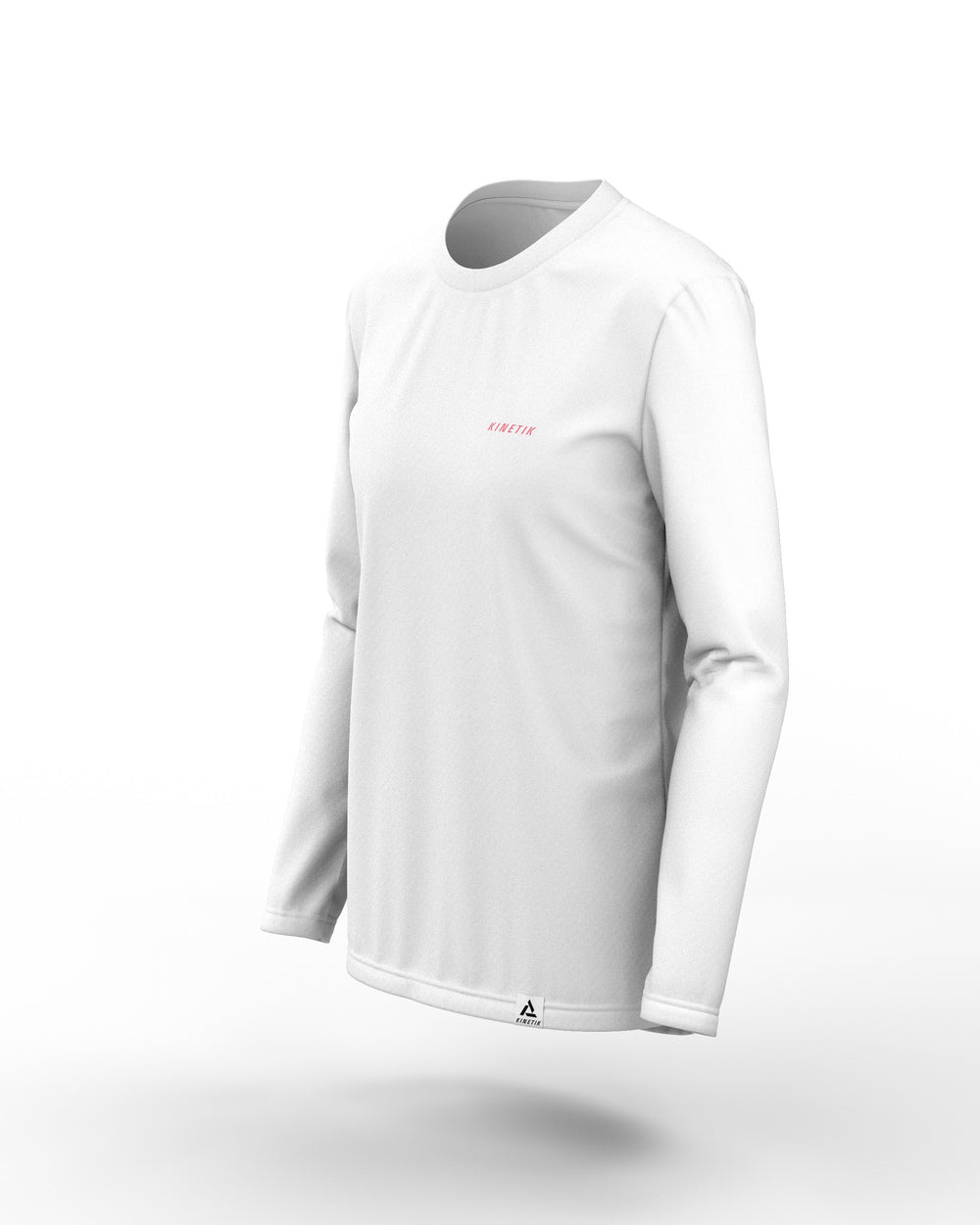 Maillots trail-running VEKTRA LS WOMEN WHITE - 1 - kinetik