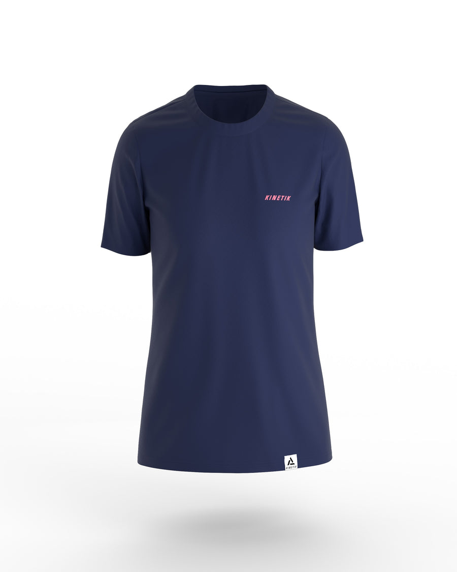 Maillots trail-running VEKTRA WOMEN NAVY - 2 - kinetik