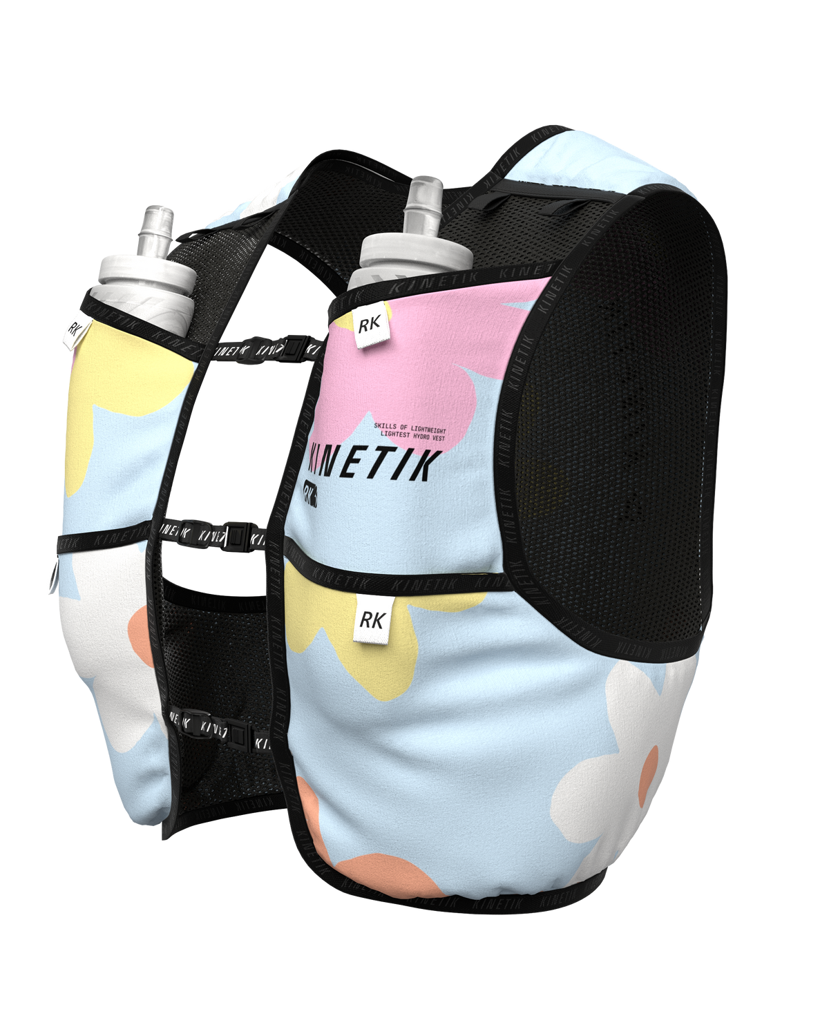 SAC RK3 FLORE POWDER BLUE - Sacs Hydratation trail-running - 3 - kinetik-adrenalink